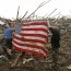 Moore Oklahoma Tornado picture American Flag